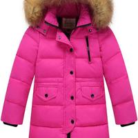 Piumino invernale caldissimo fucsia