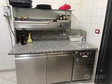 Piano di Lavoro in marmo per pizzeria