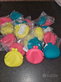 40 pezzi di Borsellino Portamonete in silicone