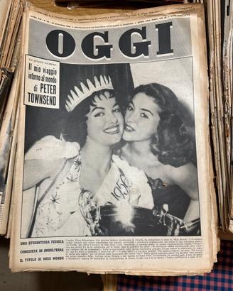 Riviste Europeo,Gente,Oggi,dal 1956 al 1975