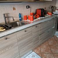 cucina usata mt 3,60  completa solo di cappa senza