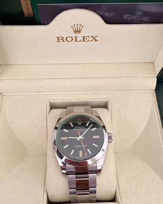 Rolex milgauss 2010 vetro verde