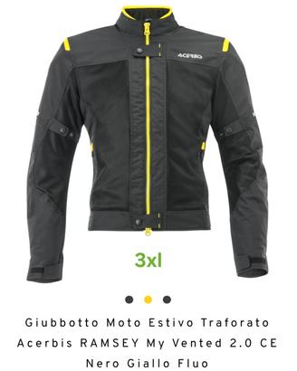 completo moto uomo acerbis estivo