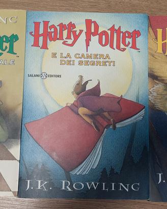 Primi tre libri Harry Potter 
