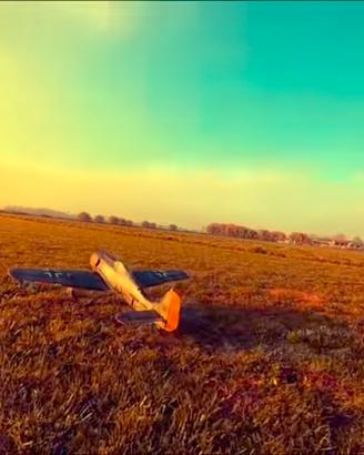 aereo fokewolf elettrico 1600mm 