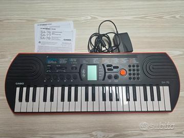Pianola Casio Sa-76 electronic keyboard