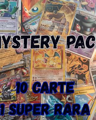 Pokemon Mystery Pack - 1 Carta Super Rara