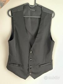 Gilet elegante da uomo nero