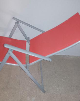 Sedia sdraio nuova