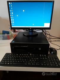 Computer fisso desktop HP Windows 11 PRO RAM 8 GB 