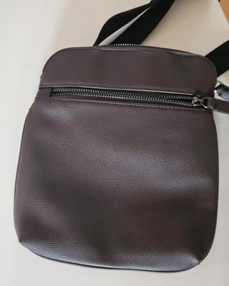 Mango Borsa tracolla similpelle follata