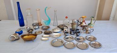 Oggettistica vintage: Vetro,  Ceramiche, Argento