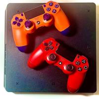 🎮PS4 Slim 1TB+6 giochi+base di ricarica