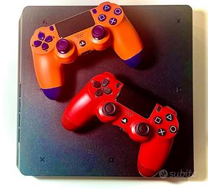 🎮PS4 Slim 1TB+6 giochi+base di ricarica