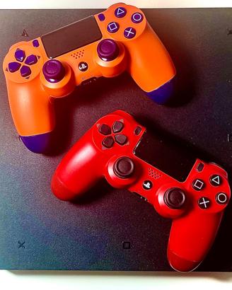 🎮PS4 Slim 1TB+6 giochi+base di ricarica