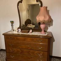 cassettone con specchiera