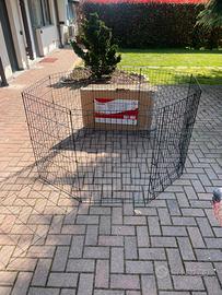 Recinto pieghevole per cani h91 cm