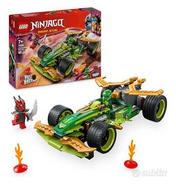 Lego Ninjago Racer pull-back di Lloyd