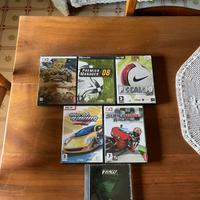 6 Giochi PC cd-rom assortiti