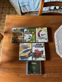 6 Giochi PC cd-rom assortiti