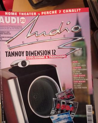 Rivista AUDIO REVIEW n° 212 del 2001