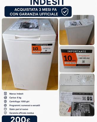 Lavatrice indesit