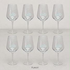 8 calici Crodino in plastica per aperitivo