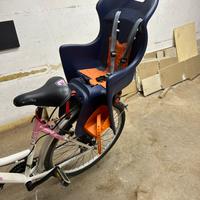 seggiolino bici da portapacchi