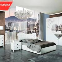 camera da letto stile contemporaneo napoli