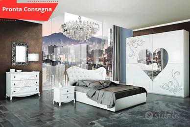 camera da letto stile contemporaneo napoli