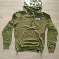 felpa North face verde 