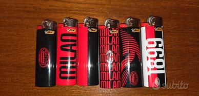 collezione accendini milan 