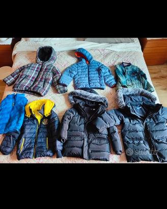 7 giacche bambino 5 - 6 anni Brums Chicco Benetton