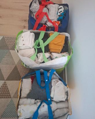 Vestiti bimbo 0-12 mesi maschietto