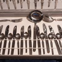 Servizio di posate in acciaio con scatola original