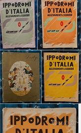 LOTTO 5 NUMERI IPPODROMI D'ITALIA 1959-1963