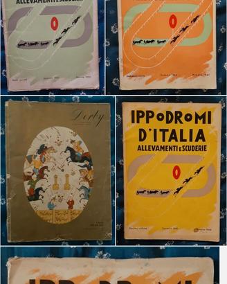 LOTTO 5 NUMERI IPPODROMI D'ITALIA 1959-1963