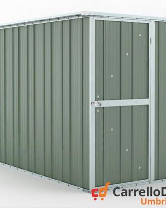 deposito attrezzi box giardino 175x307 verde