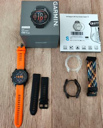 GARMIN FENIX 8 AMOLED SAPPHIRE 43 MM