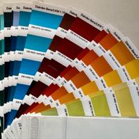 Mazzetta vernici carrozzeria auto camion Mercedes 