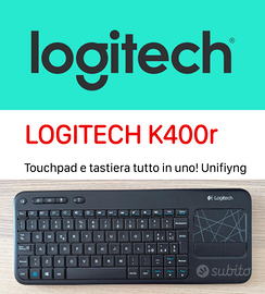 LOGITECH K400r - tastiera e touchpad
