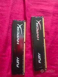 Kingston HyperX Fury 16GB (2x8GB) DDR3 1333MHz CL9