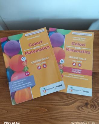 Colori della Matematica -  Volume 4 e 5