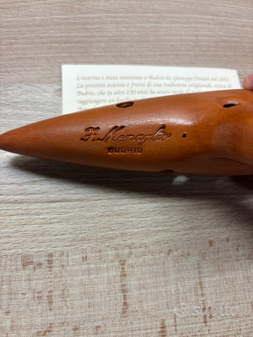 Ocarina da Concerto Fabio Menaglio - DO 3 (C3) - Strumenti