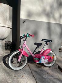 BICI BIMBA BTWIN 14 POLLICI 3-5 ANNI