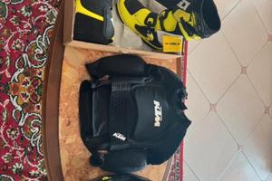 Completo abbigliamento ragazzo moto