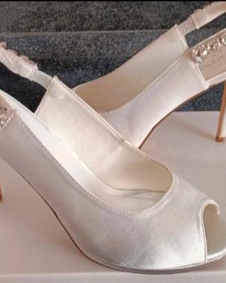 scarpe Menbur avorio