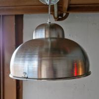 2 Lampadari in alluminio come nuovi 