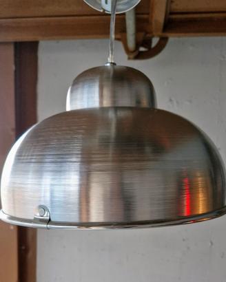 2 Lampadari in alluminio come nuovi 