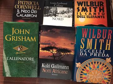 6 Libri narrativa generi vari